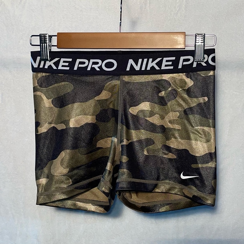 Camo Nike Pro spandex.